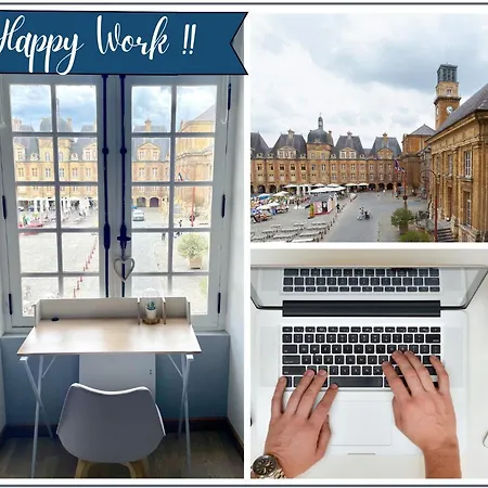 Charleville-mezieres: Belle Vue Place Ducale Apartament